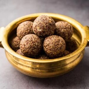Flaxseeds laddu